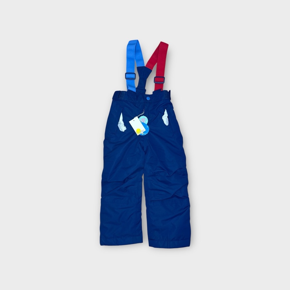 Mini Boden Colorful Camo Snow Ski Jacket & Blue Bib - Picture 6 of 10